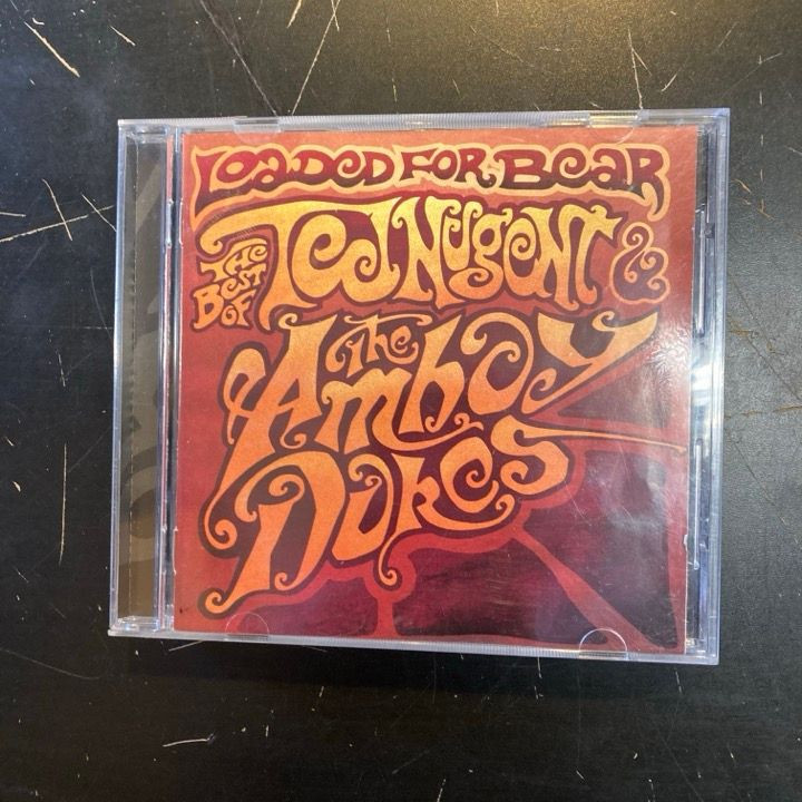 Ted Nugent & The Amboy Dukes - Loaded For Bear (The Best Of) CD (VG+/VG+) -psychedelic rock-